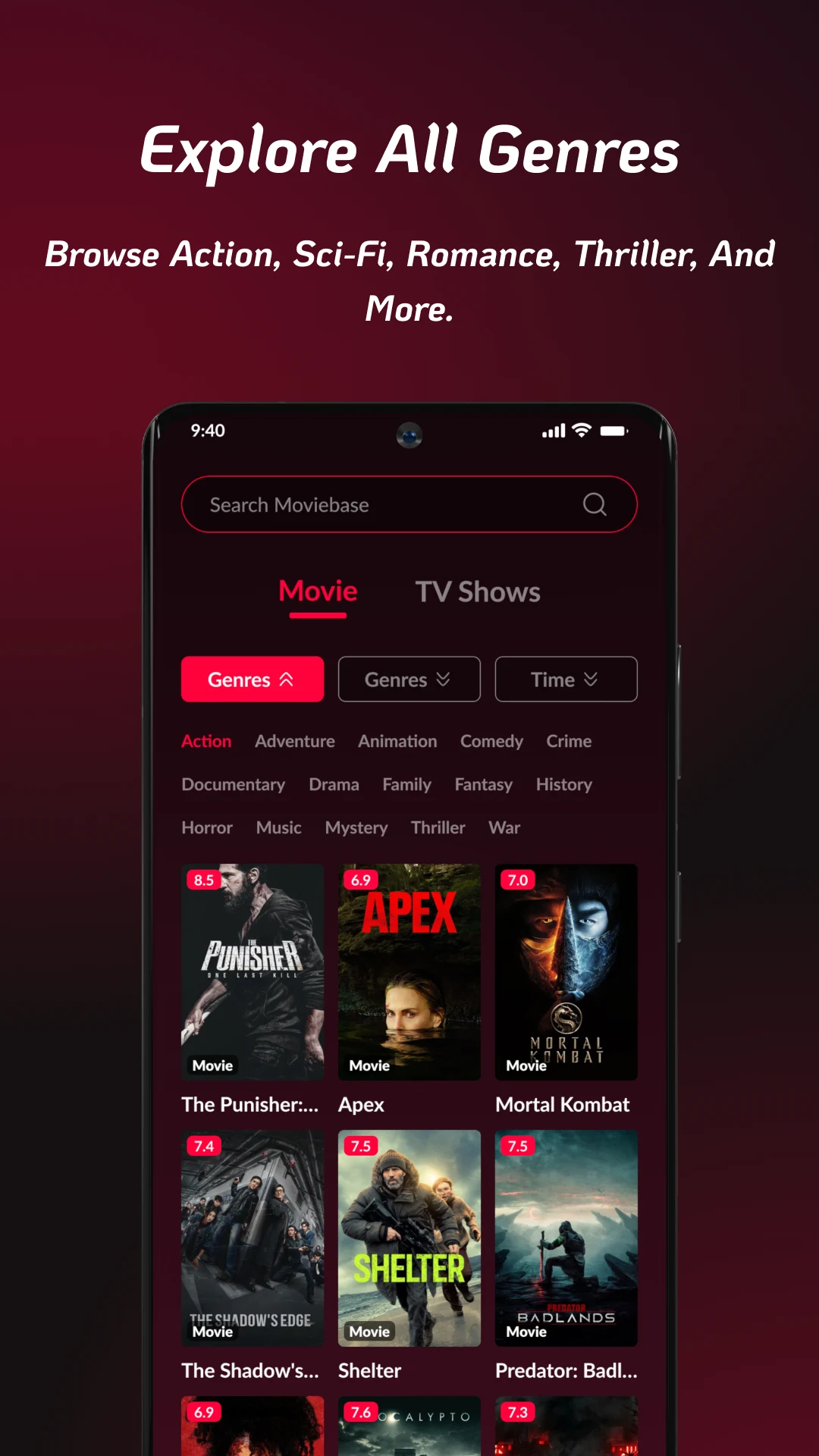 FilmFlow: Find Your Next Binge screenshot
